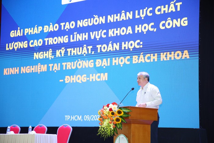 Phó Giáo sư, Tiến sĩ Bùi Hoài Thắng, Trưởng phòng Đào tạo, Trường Đại học Bách khoa - Đại học Quốc gia Thành Phố Hồ Chí Minh.