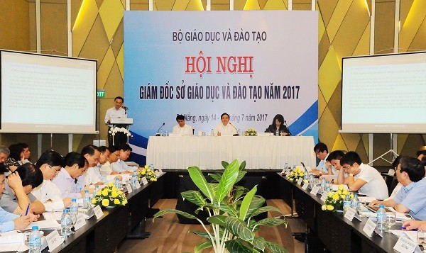 Hình ảnh của hội nghị 63 Giám đốc Sở Giáo dục và Đào tạo tìm giải pháp cho năm học 2017-2018