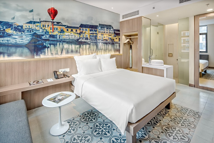 Phòng Boutique Hotel thường có diện tích nhỏ nhưng tiện nghi và thân thiện.