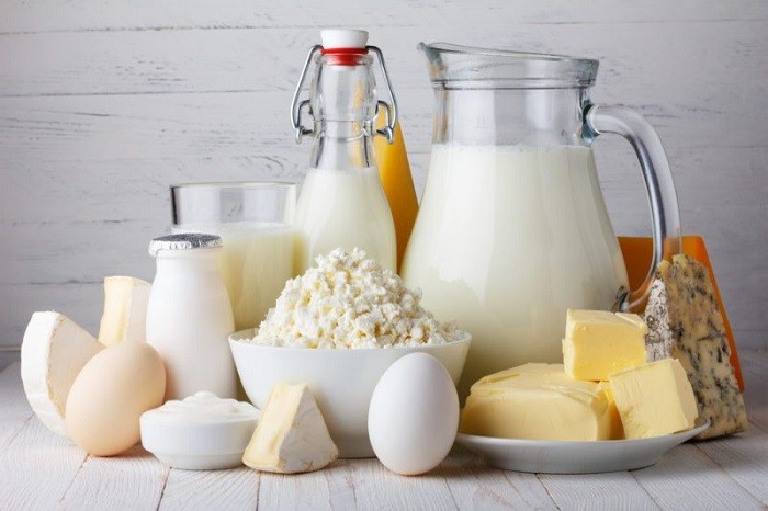 Sữa, trứng rất bổ dưỡng và tốt cho sức khỏe.