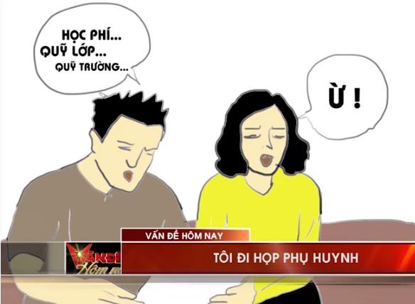 Họp phụ huynh đầu năm đã trở thành nỗi ám ảnh của nhiều gia đình, vì các khoản lạm thu đủ mọi hình thức. Ảnh minh họa: Kênh truyền hình Quốc phòng Việt Nam.