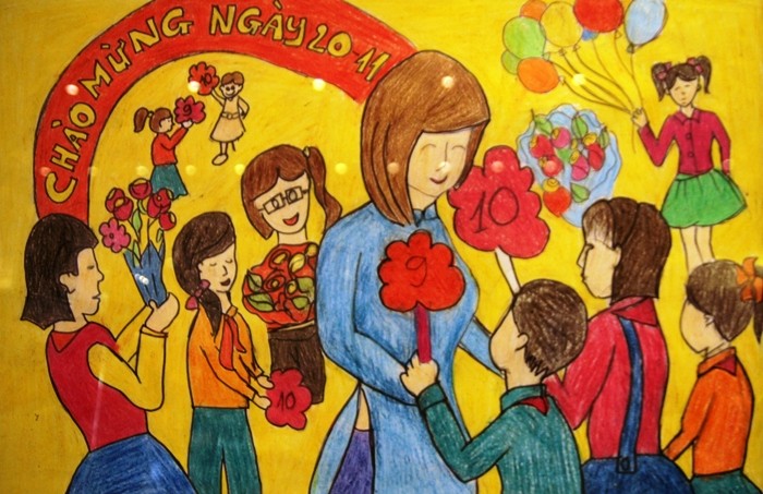 Hãy làm các thầy cô vui và hạnh phúc (Ảnh minh họa: doisongvietnam.vn).