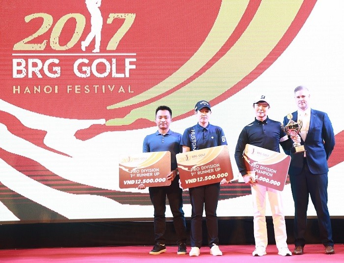 Golf thủ Hàn Quốc Jay Park.