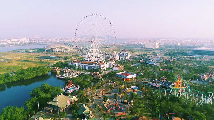 Công viên Sun World Danang Wonders hiện tại.