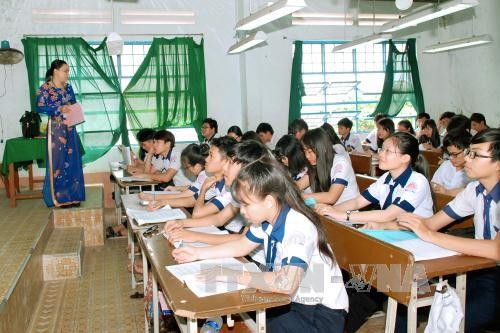 Những mong muốn đối với giáo dục trong năm mới (Ảnh minh họa: TTXVN).