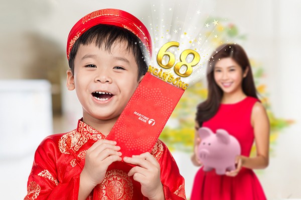 Cùng Maritime Bank giúp bé lên kế hoạch tài chính để cả năm vui phát lộc.