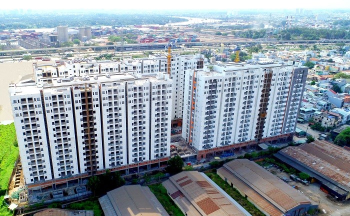 Với chính sách hỗ trợ vay vốn ngân hàng lên đến 85%, Him Lam Land tạo điều kiện tối đa để khách hàng có nhu cầu thực tiếp cận căn hộ trong giai đoạn sắp bàn giao. (Ảnh: TuanLam)