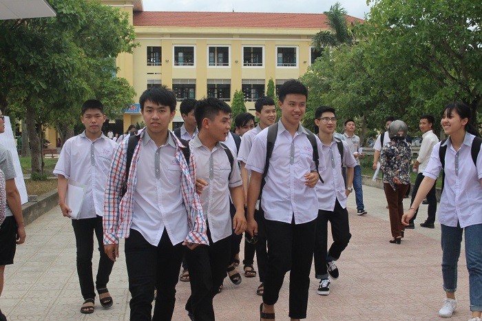 Kỳ thi Trung học phổ thông Quốc gia năm 2018.