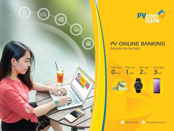 Thoải mái trải nghiệm, “rinh” quà liền tay tại PVcomBank.