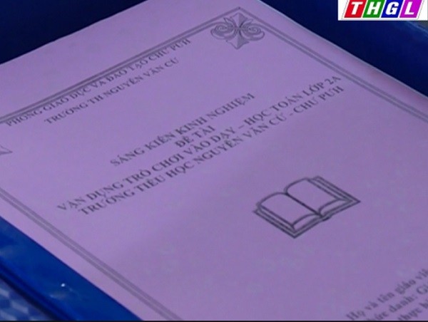 Mỗi năm ngành giáo dục cho ra lò hàng chục nghìn sáng kiến kinh nghiệm (Ảnh chỉ mang tính chất minh họa: gialaitv.vn).