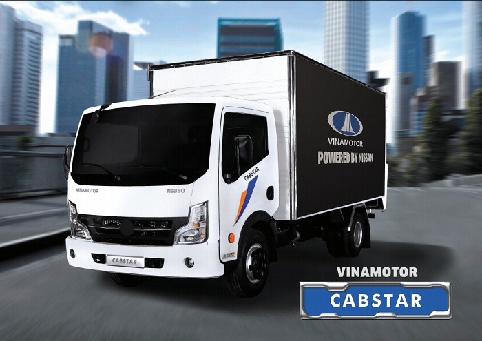 Xe tải nhẹ Vinamotor Cabstar.