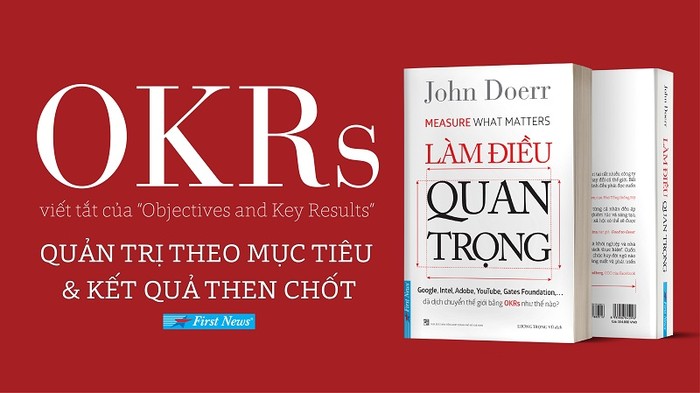 OKRs viết tắt của &quot;Objectives and Ket Results&quot; - quản trị theo mục tiêu và kết quả then chốt.