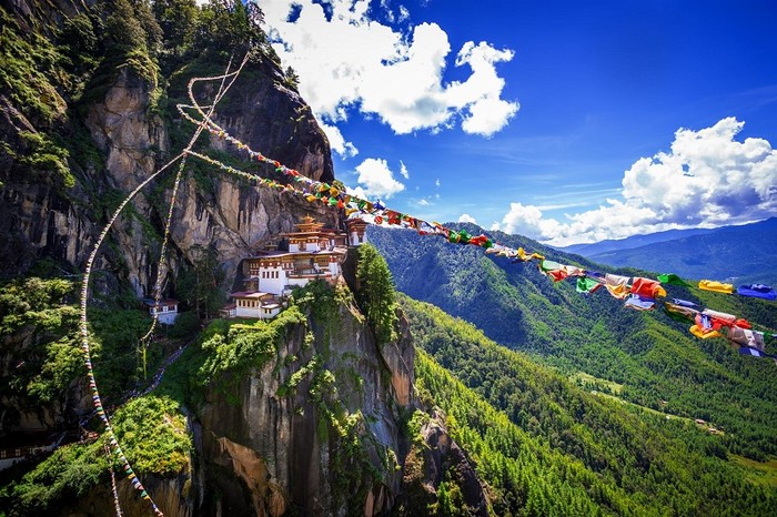 Bhutan - Tu viện Taktsang.