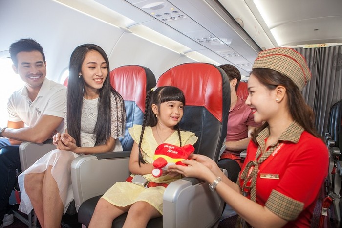 Thỏa thích bay cùng Vietjet.