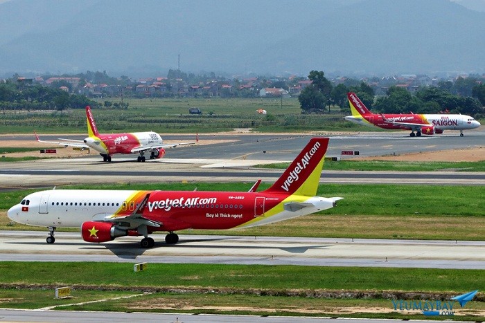 Tàu bay hiện đại của Vietjet.