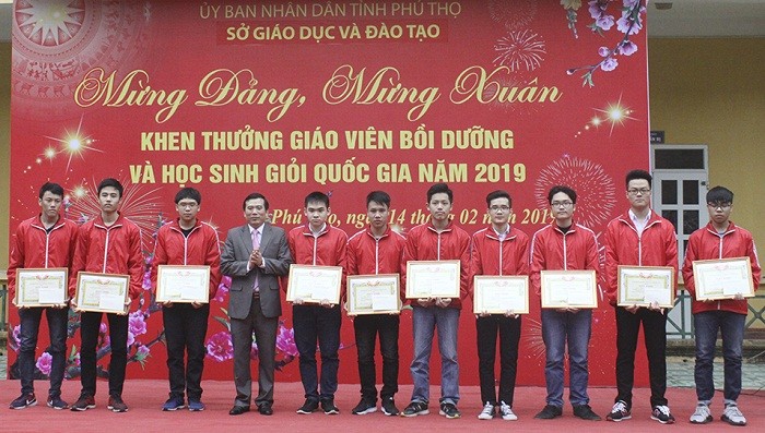Học sinh Tỉnh Phú Thọ dẫn đầu các tỉnh Trung du miền núi phía Bắc về số lượng học sinh đạt giải Học sinh giỏi quốc gia trung học phổ thông năm 2019. Ảnh minh họa: baophutho.vn.