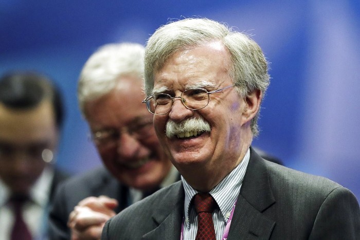 Cố vấn an ninh quốc gia Mỹ John Bolton, ảnh: Taiwan News.