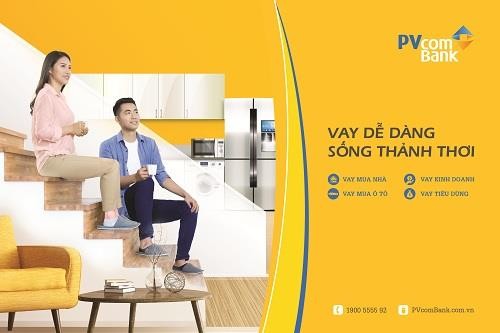 PVcombank vay dễ dàng, sống thảnh thơi.