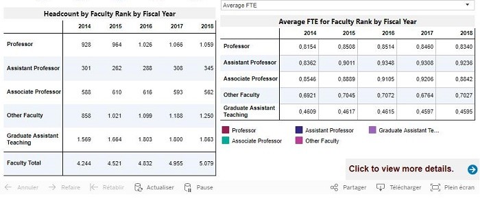 A&amp;M University, College Station, Accountability, Faculty Headcount (Ảnh: tác giả cung cấp).