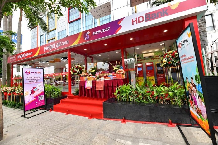 Phòng vé hiện đại của Vietjet cung cấp rất nhiều dịch vụ cho khách hàng.