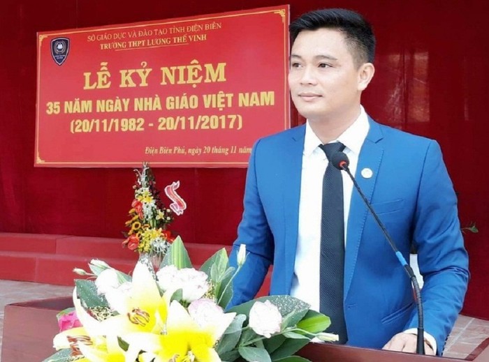 Thầy Trương Hữu Nghị - Trường trung học phổ thông Lương Thế Vinh (Điện Biên) Đảng viên trẻ tiêu biểu toàn quốc làm theo lời Bác cấp trung ương 2019.