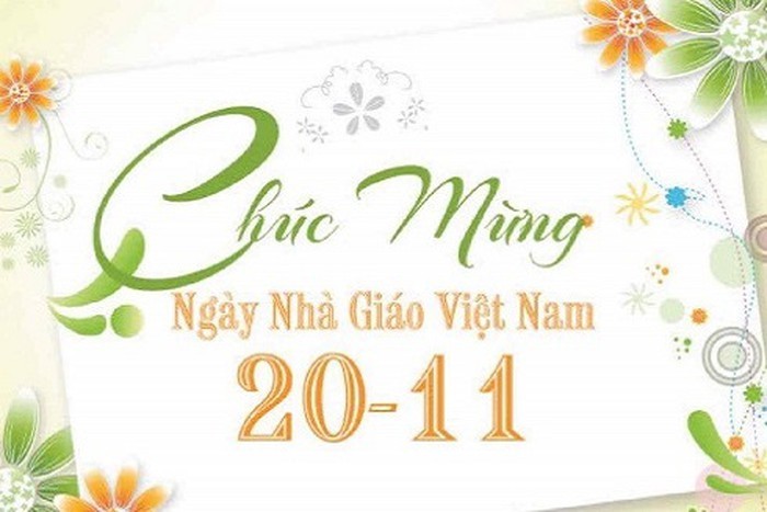 Ngày 20/11 là cơ hội để học trò thể hiện lòng biết ơn tới thầy cô (Ảnh: anninhthudo.vn).