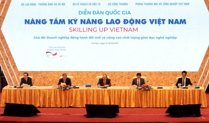 Diễn đàn quốc gia nâng tầm kỹ năng lao động Việt Nam (Ảnh: http://www.molisa.gov.vn/)