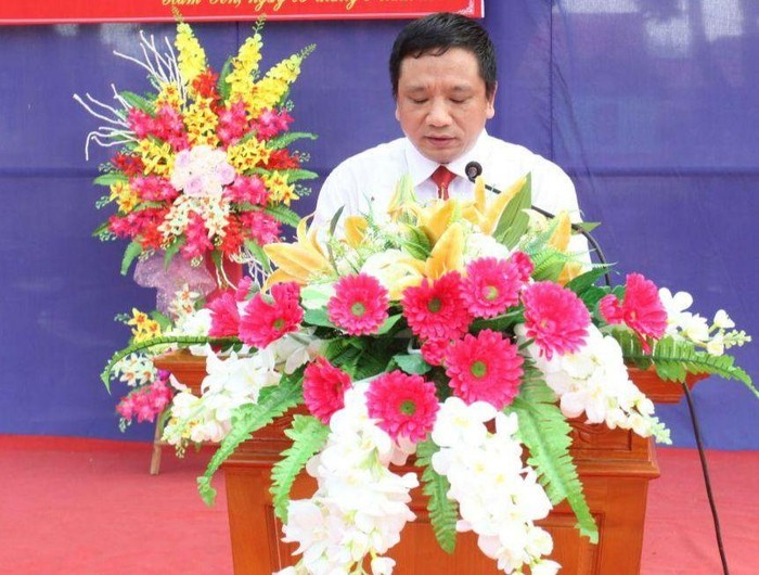 Thầy Nguyễn Văn Hanh, Hiệu trưởng Trường Trung học phổ thông Hàm Yên, tỉnh Tuyên Quang. (Ảnh: Website Nhà trường).