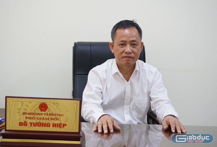 Tiến sĩ Đỗ Tường Hiệp – Phó Giám đốc Sở Giáo dục và Đào tạo tỉnh Đắk Lắk. (Ảnh: MP).