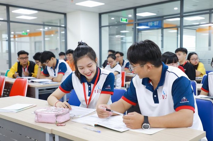 Sinh viên Trường Đại học Kinh tế - Tài chính thành phố Hồ Chí Minh. (Ảnh: website nhà trường)