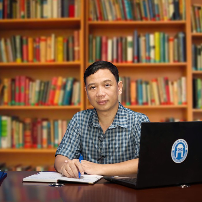 Tiến sĩ Đinh Tuấn Long - Trưởng khoa Khoa Công nghệ thông tin, Trường Đại học Mở Hà Nội. (Ảnh: NTCC)