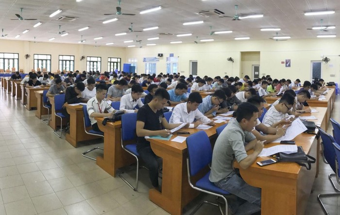 Sinh viên Trường Đại học Công nghệ Thông tin và Truyền thông, Đại học Thái Nguyên. (Ảnh: website nhà trường)