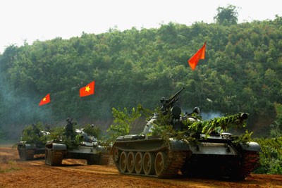 Xe tăng Việt Nam cũng sẽ tham gia giải thi đấu đặc biệt này (ảnh minh hoạ)