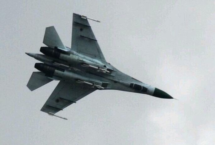 Su-27 của Không quân Ucraine (ảnh RT)