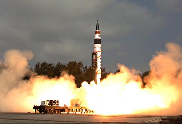 Ấn Độ chuẩn bị bắn thử tên lửa đạn đạo tầm xa Agni-V