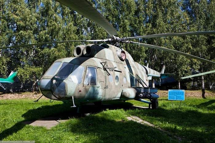 Trực thăng Mi-8T có trang bị vũ khí hạng nặng, được đưa vào sử dụng vào những năm 1961