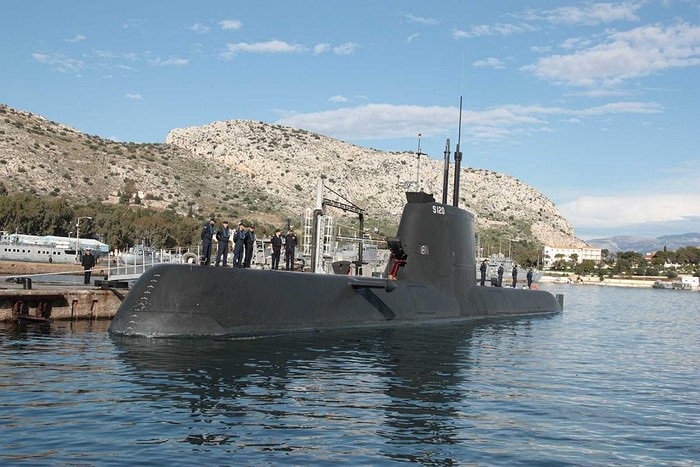 Tàu ngầm Papanikolis của Hải quân Hy Lạp