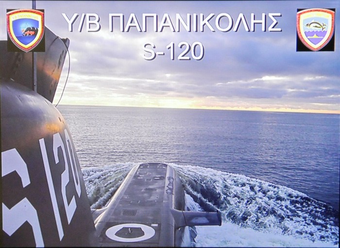 Tàu ngầm Papanikolis của Hải quân Hy Lạp