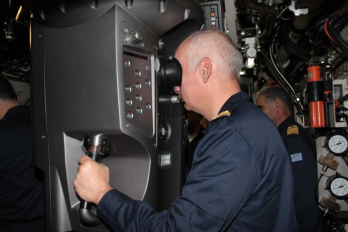 Bên trong tàu ngầm Papanikolis của Hải quân Hy Lạp