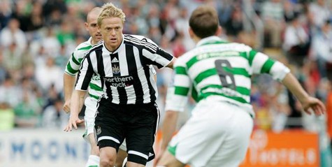 Damien Duff trong màu áo Newcastle United