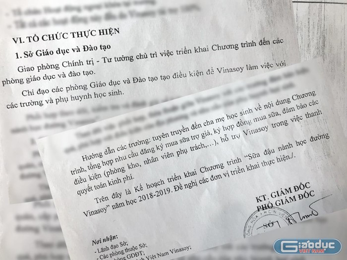 Kế hoạch số 233 của Sở Giáo dục và Đào tạo tỉnh Thái Nguyên chỉ đạo các phòng Giáo dục. Ảnh: Tùng Dương.