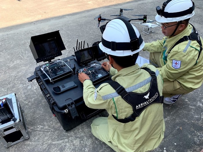 Việc ứng dụng UAV đã giúp EVNNPT tiết kiệm thời gian, công sức đối với công nhân, đặc biệt là giảm nguy cơ tai nạn lao động do trèo cao.