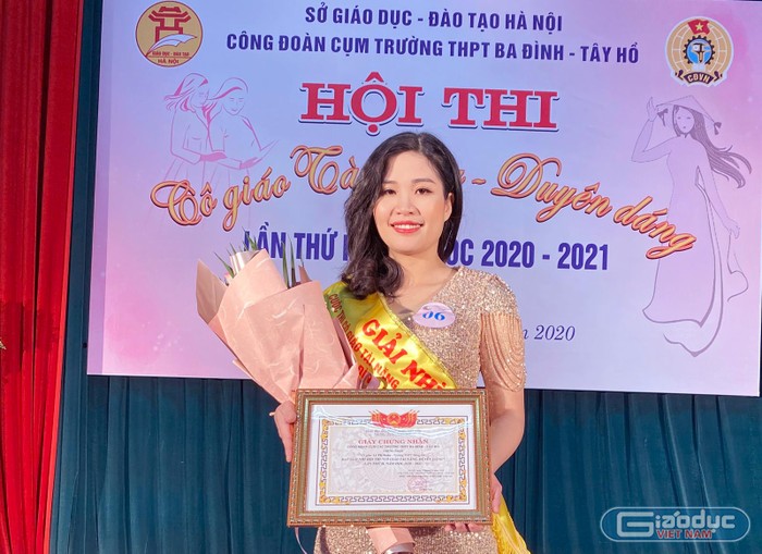 Cô Xuân nói: “Bản thân tôi vừa là giáo viên chủ nhiệm đồng thời là giáo viên bộ môn nên mỗi khi vào tiết học mới, tôi luôn ý thức được rằng mình phải làm sao để thu hút được học sinh, làm cho các em muốn đến lớp, muốn học tập...Ảnh: Nhân vật cung cấp.