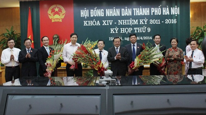 Hà Nội bầu bổ sung thêm 3 Phó Chủ tịch. Ảnh: dbndhanoi.gov.vn