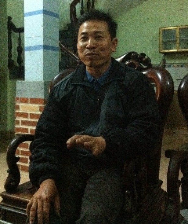 Ông Chu Hữu Hùng kiên quyết không nhận tiền đền bù vì quyết định thu hồi đất không áp dụng Nghị định 17/2006 và Nghị định 84/2007 của Chính phủ.