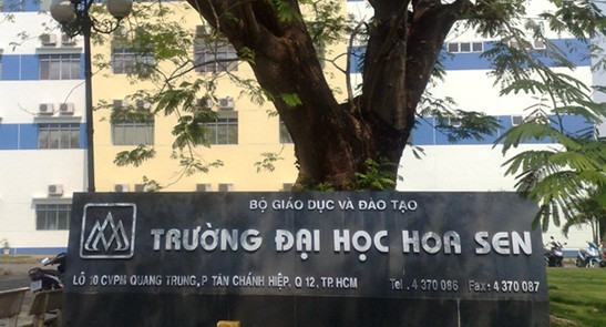 Nội bộ Đại học Hoa Sen mâu thuẫn trầm trọng. Ảnh: NLĐ.