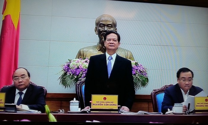 Thủ tướng nhấn mạnh: &quot;Phát triển là để phục vụ đời sống của nhân dân&quot;. ảnh: Ngọc Quang.