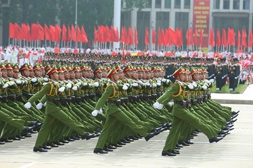 Lực lượng công an nhân dân có rất nhiều đóng góp giữ gìn ổn định an ninh trong nước. ảnh: Tiền phong.