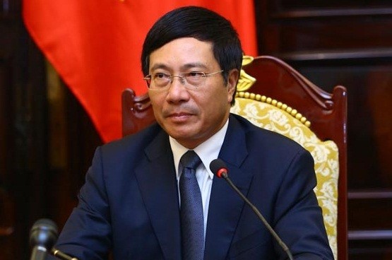 Phó Thủ tướng Phạm Bình Minh - ảnh của Văn phòng Chính phủ.