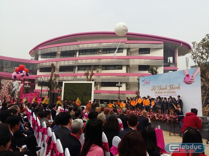 THschool - Ngôi trường đáng mơ ước, nơi hứa hẹn sẽ đào tạo ra những thế hệ học sinh tài năng. ảnh: Ngọc Quang.